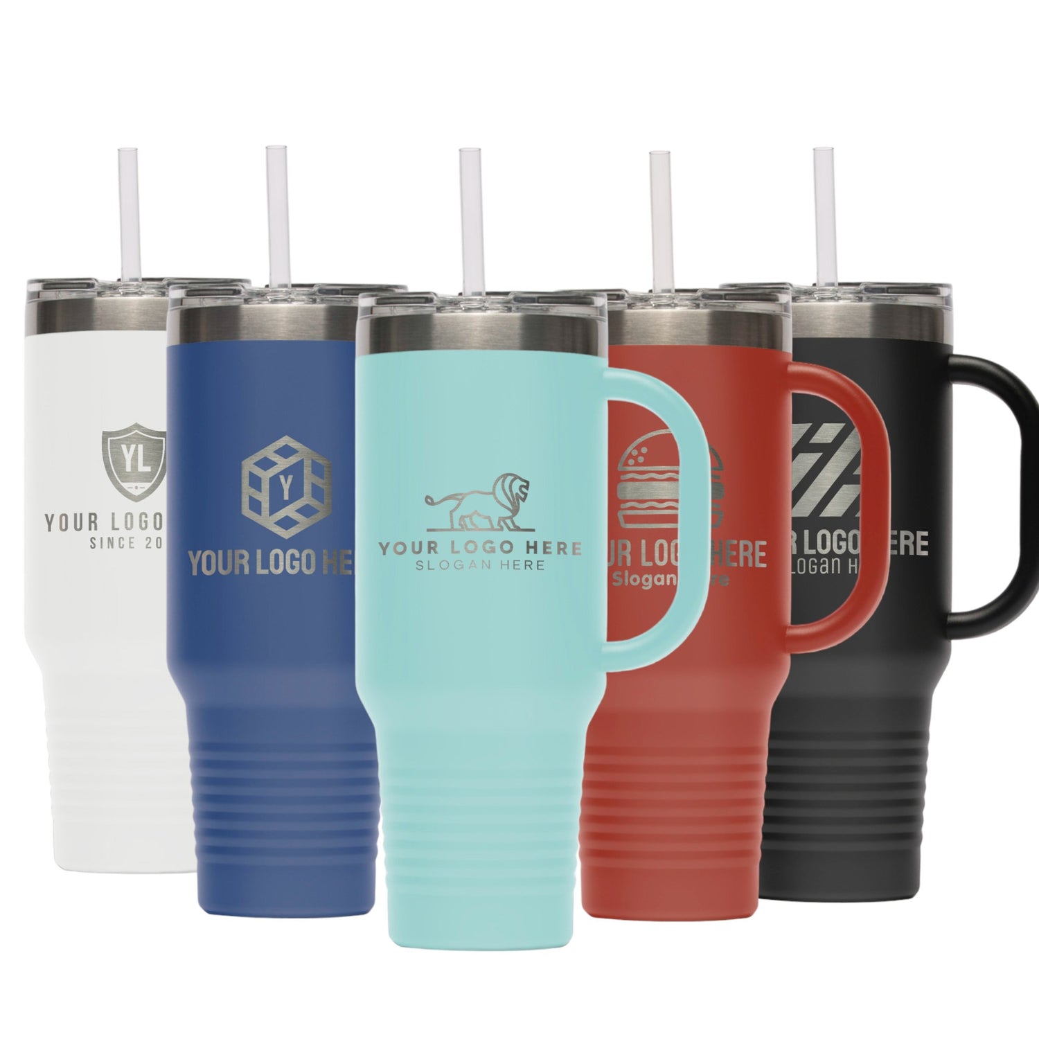 30 oz or 20 oz Custom Stainless Steel Tumbler with Your Logo