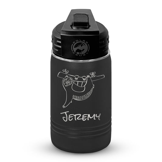 Custom Polar Camel® 12oz Youth Water Bottle with Laser Engraved Logo