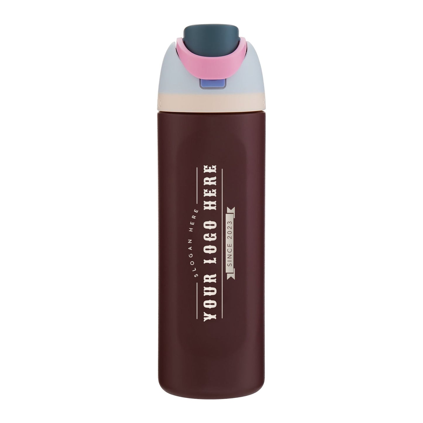 Custom Owala® 24oz FreeSip Insulated Water Bottle with Straw (24 piece Minimum) - Etchified - Owala® - 78871