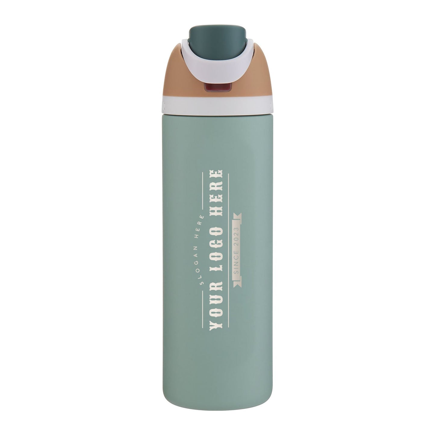 Custom Owala® 24oz FreeSip Insulated Water Bottle with Straw (24 piece Minimum) - Etchified - Owala® - 78871