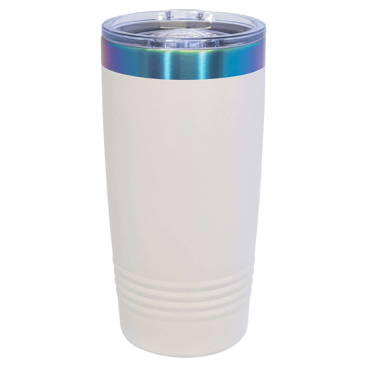 Custom Polar Camel® 20 oz Prismatic Effect ION - Plated Tumbler with Slider Lid - Etchified - Polar Camel - LTM7295