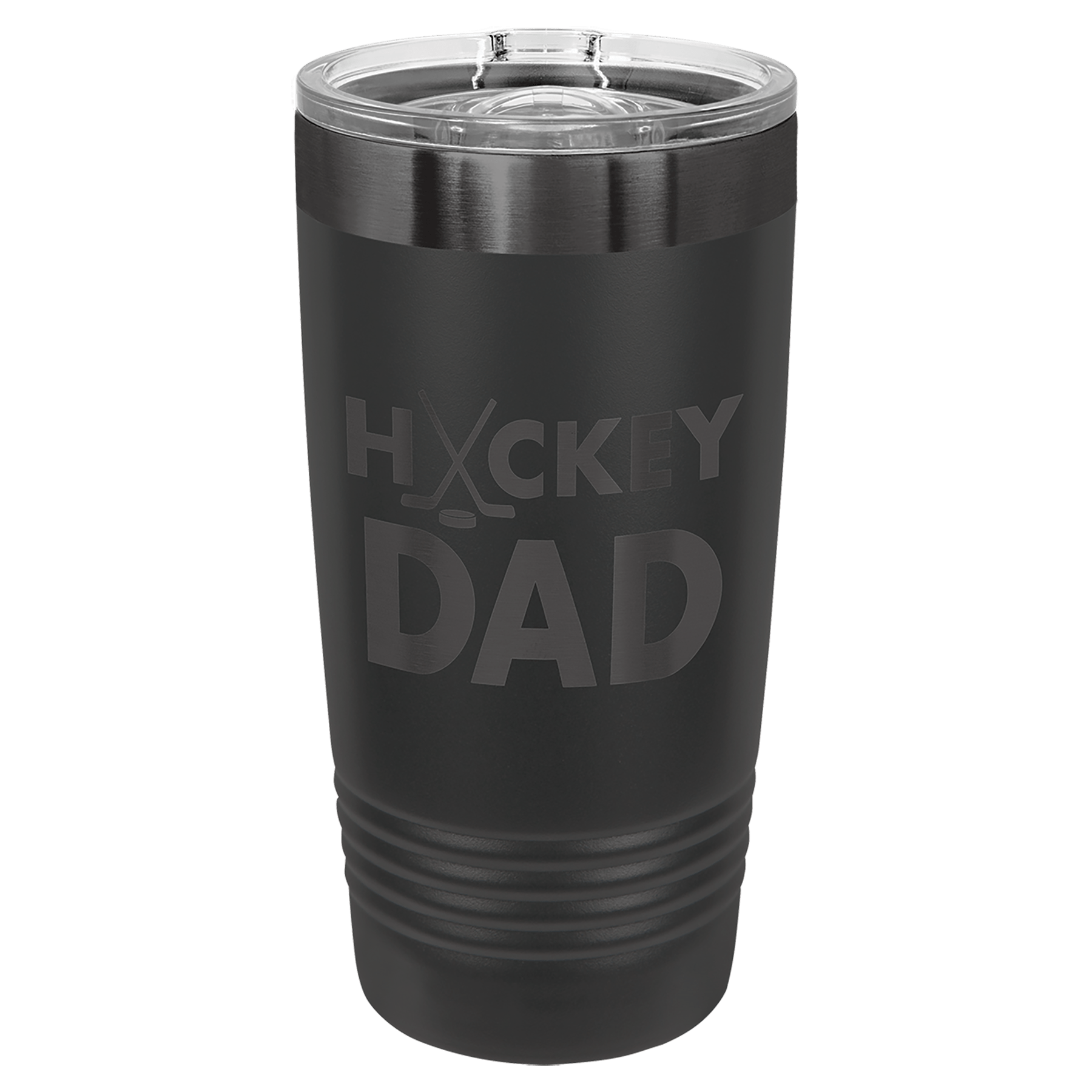 Custom Polar Camel® 20oz Ghost Black ION - Plated Tumbler with Slider Lid - Etchified - Polar Camel - LTM7280