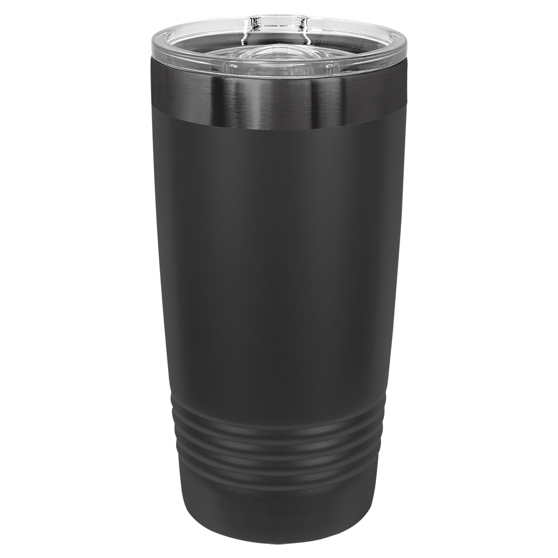 Custom Polar Camel® 20oz Ghost Black ION - Plated Tumbler with Slider Lid - Etchified - Polar Camel - LTM7281