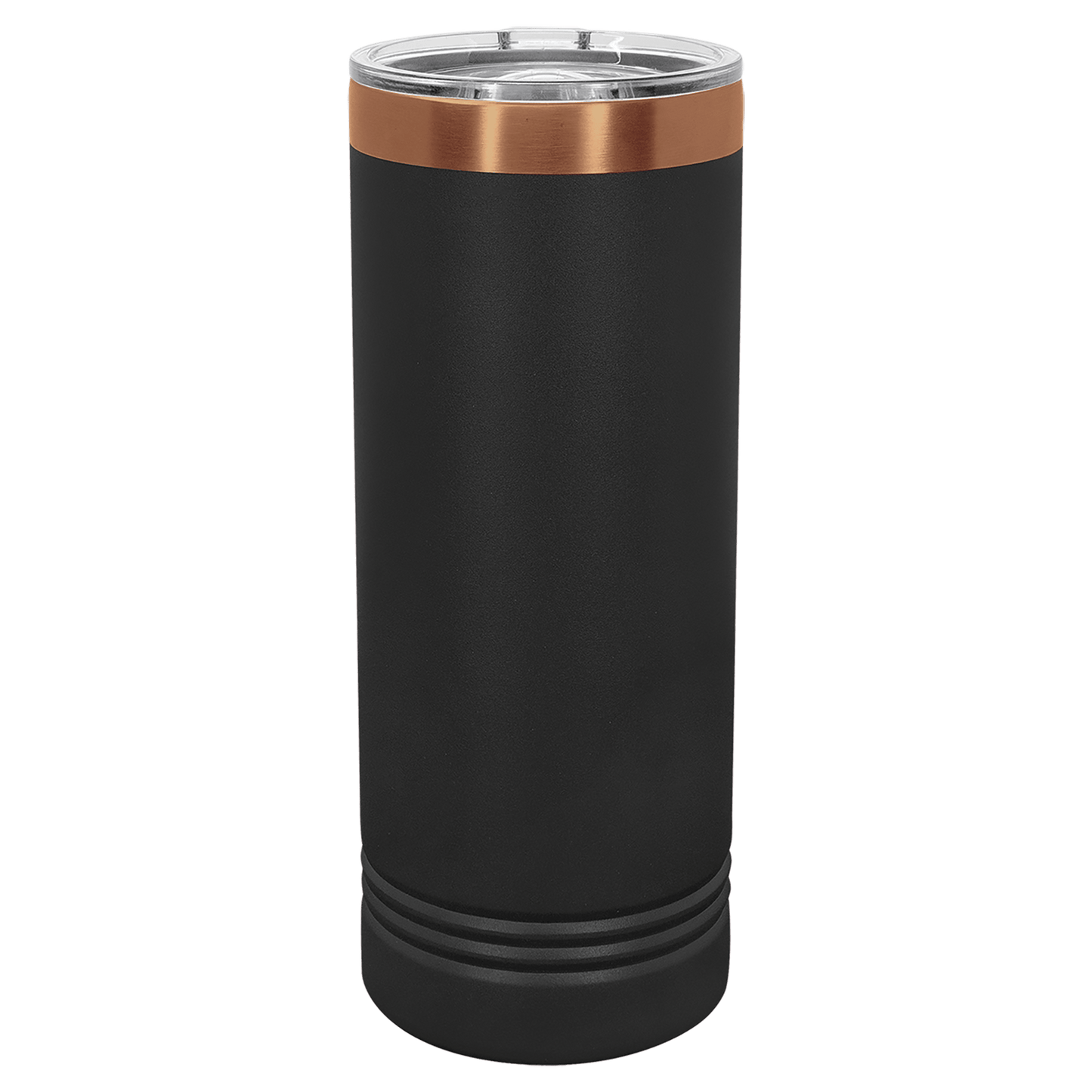 Custom Polar Camel® 22 oz. Rose Gold ION - Plated Skinny Tumbler with Slider Lid - Etchified - Polar Camel - LTM7050