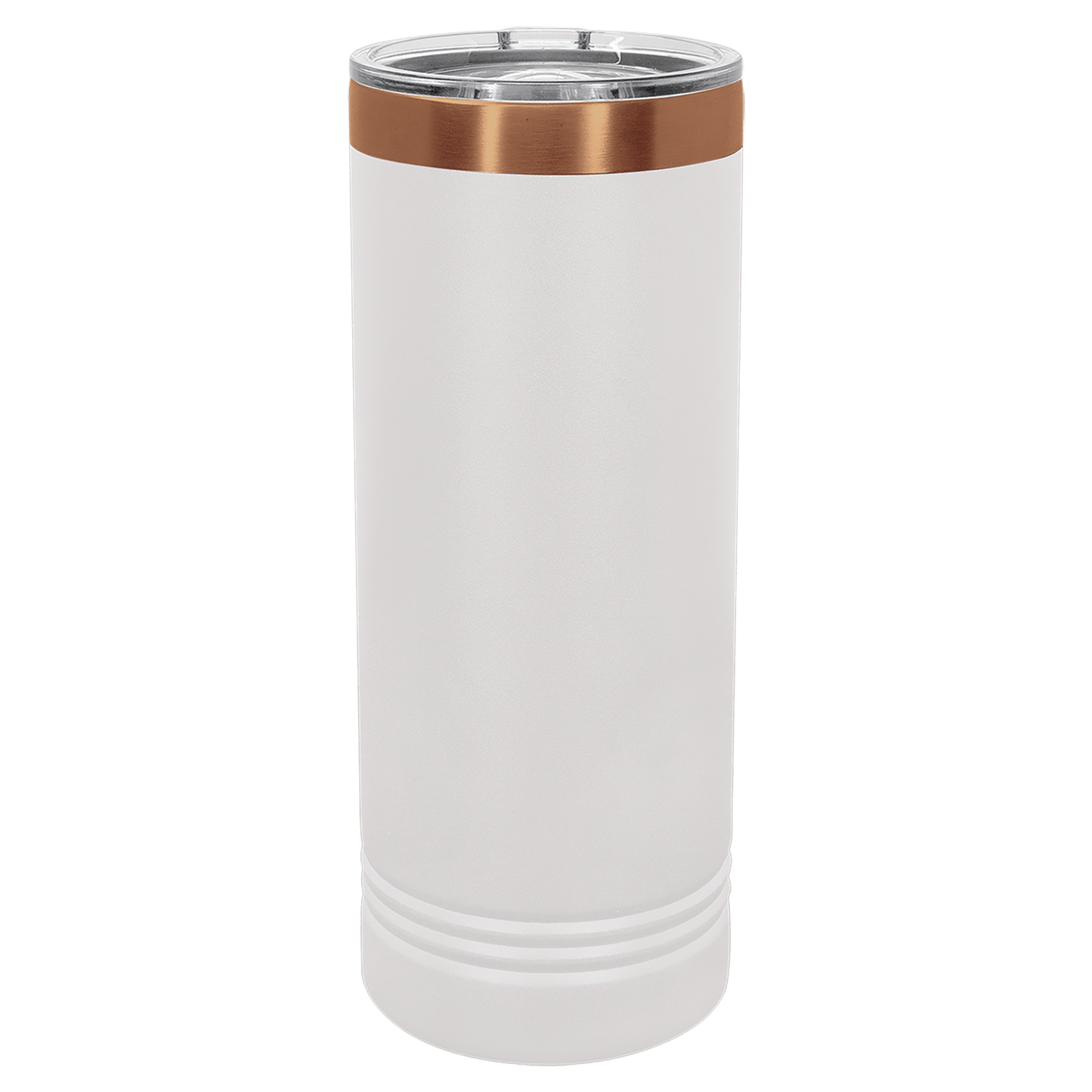 Custom Polar Camel® 22 oz. Rose Gold ION - Plated Skinny Tumbler with Slider Lid - Etchified - Polar Camel - LTM7050