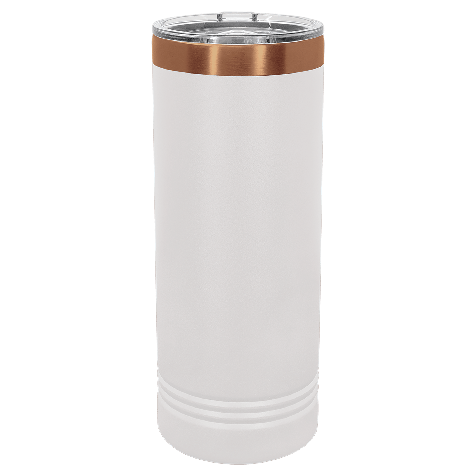 Custom Polar Camel® 22 oz. Rose Gold ION - Plated Skinny Tumbler with Slider Lid - Etchified - Polar Camel - LTM7050