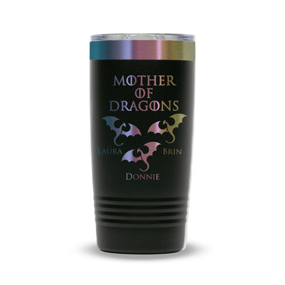 Mother of Dragons Polar Camel® 20 oz Prismatic ION - Plated Tumbler with Slider Lid - Etchified - Polar Camel - LTM7295