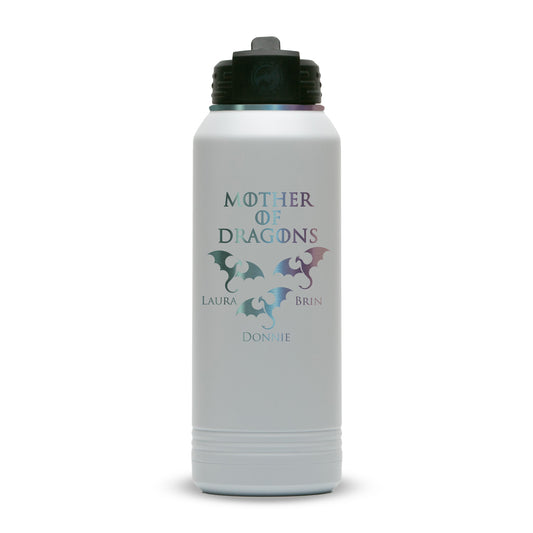 Mother of Dragons Polar Camel® 32oz Prismatic ION - Plated Water Bottle - Etchified - Polar Camel - LWB250