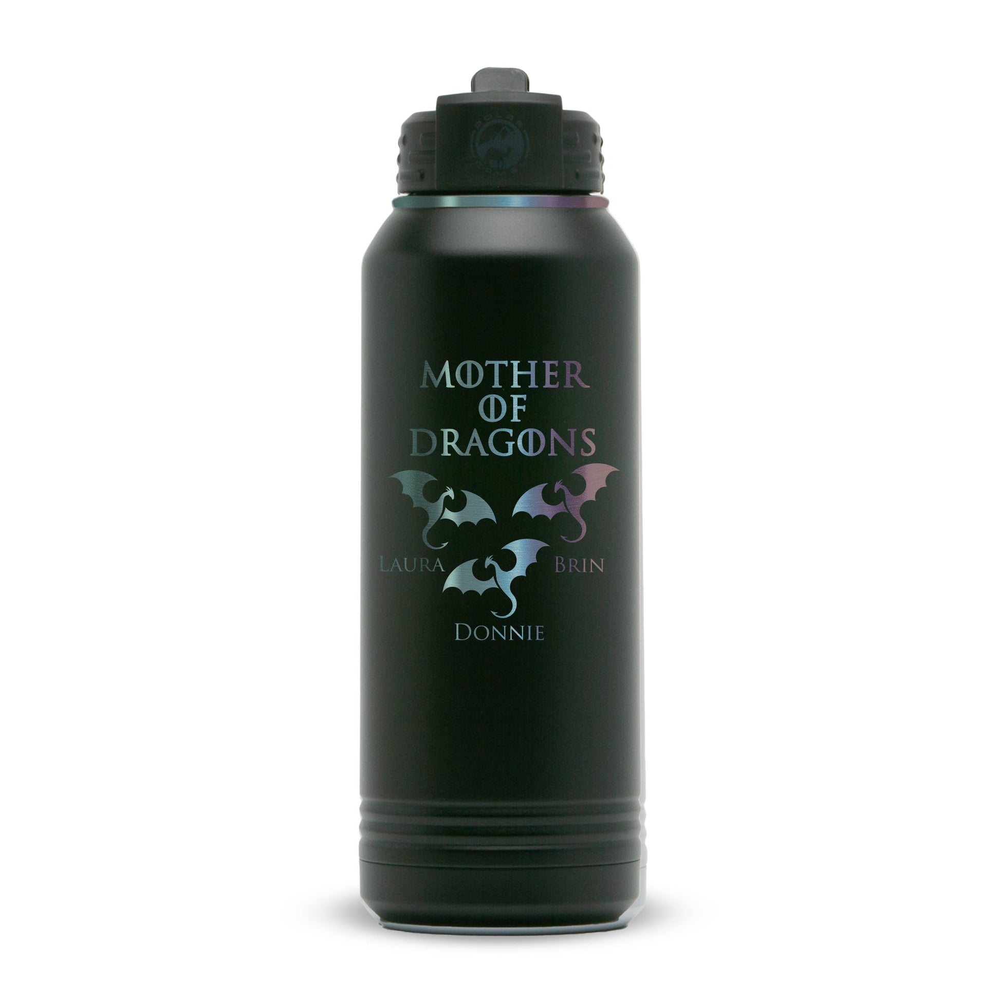 Mother of Dragons Polar Camel® 32oz Prismatic ION - Plated Water Bottle - Etchified - Polar Camel - LWB250