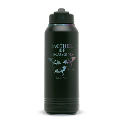 Mother of Dragons Polar Camel® 32oz Prismatic ION - Plated Water Bottle - Etchified - Polar Camel - LWB250