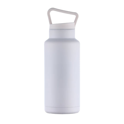 Personalized 36oz Stainless Steel Insulated Water Bottle - Etchified-Etchified-BTL129WHITE