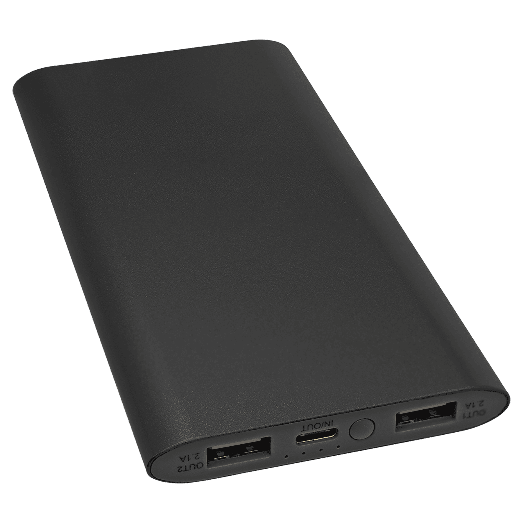 Personalized 8000mAh Power Bank & Wireless Charger with USB - C Cord - Etchified - Etchified - PWR802C