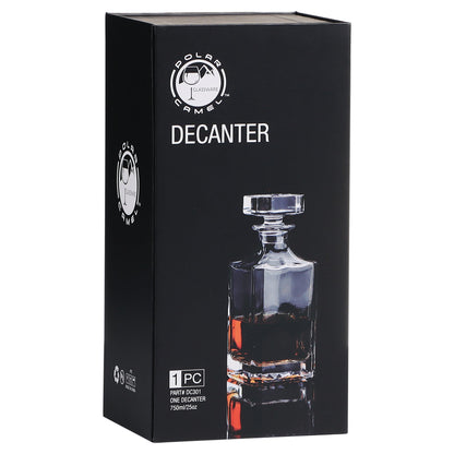 Personalized Square Whiskey Decanter - Easy Monogramming - Etchified-Polar Camel®-DC301
