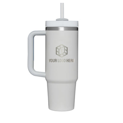 Personalized STANLEY® Quencher H2.0 FlowState™ Tumbler - 30 oz - Etchified-STANLEY®-1603-02FOG