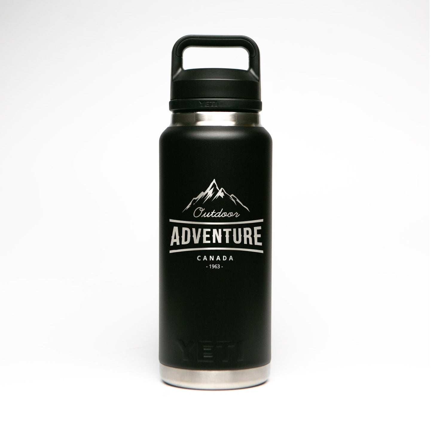 Personalized YETI® 36oz (1L) Bottle with Chug Cap - Etchified - YETI® - YRAM36BLACK