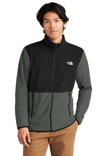 Grey north face fleece men's online