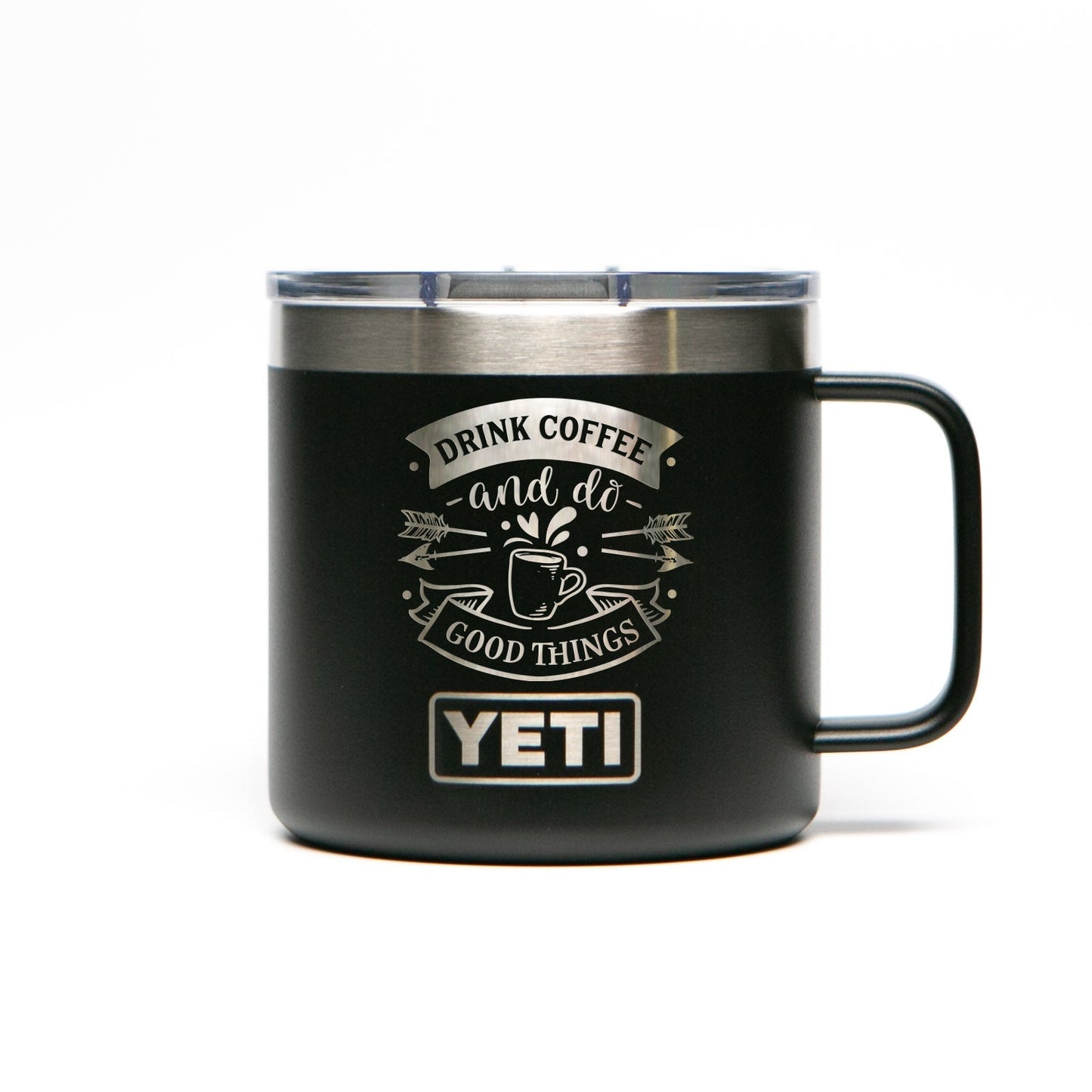 YETI 24oz Mug Personalize With Handle Custom Engraved YETI Cup Laser Etched  Yeti Gift Coffee Mug 24 Oz Company Logo Gift 