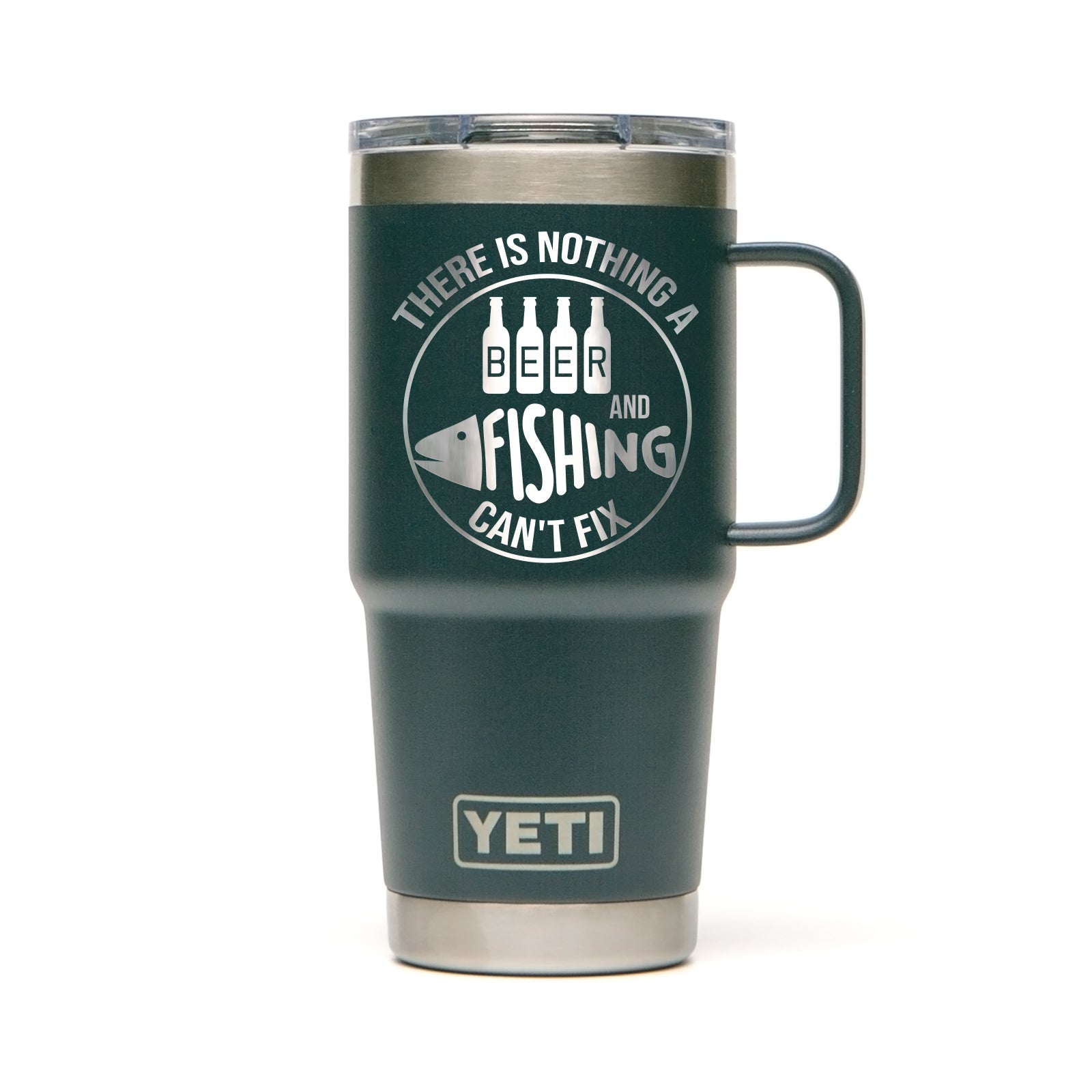 Personalized YETI® Rambler® 20 oz Travel Mug with Stronghold™ Lid