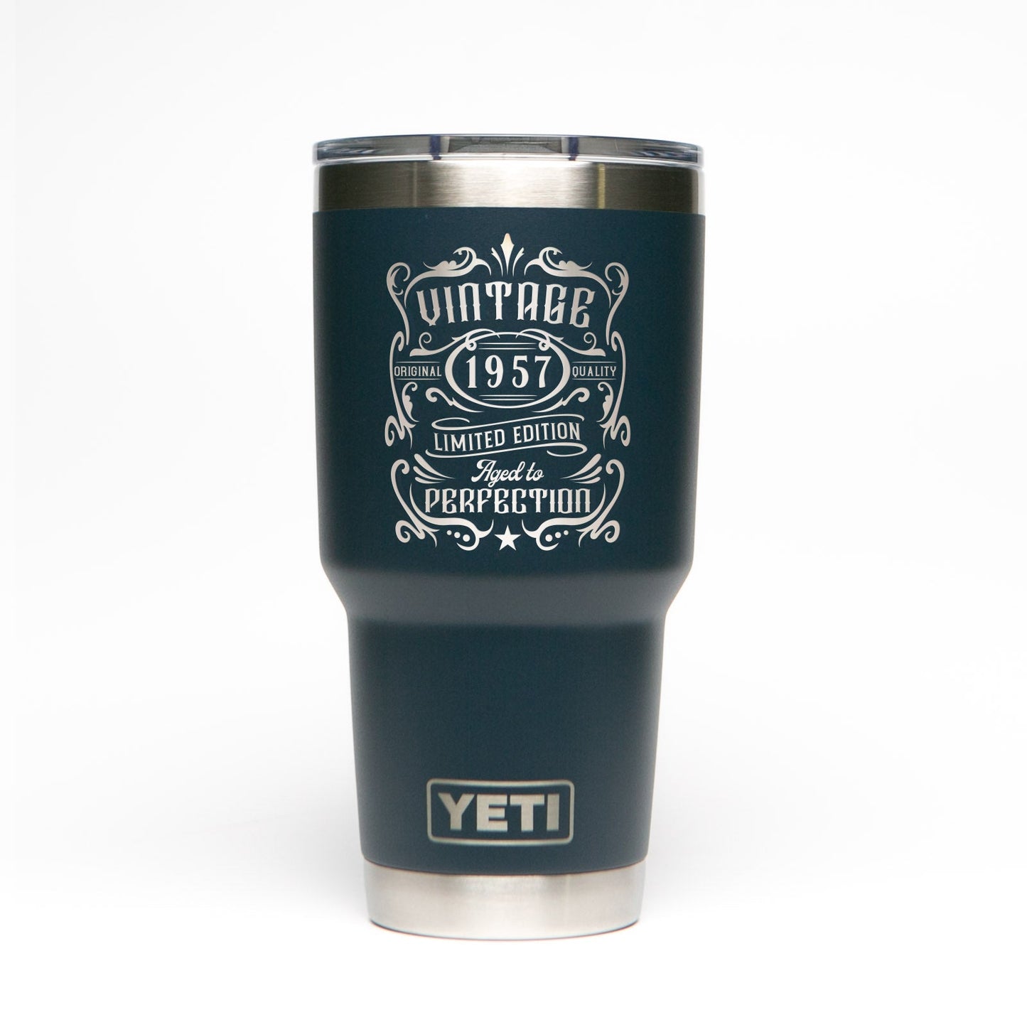 30oz Yeti Wisconsin Badgers Engraved Stainless Steel Thermos Rambler Tumbler  Bulk Personalized Gift 